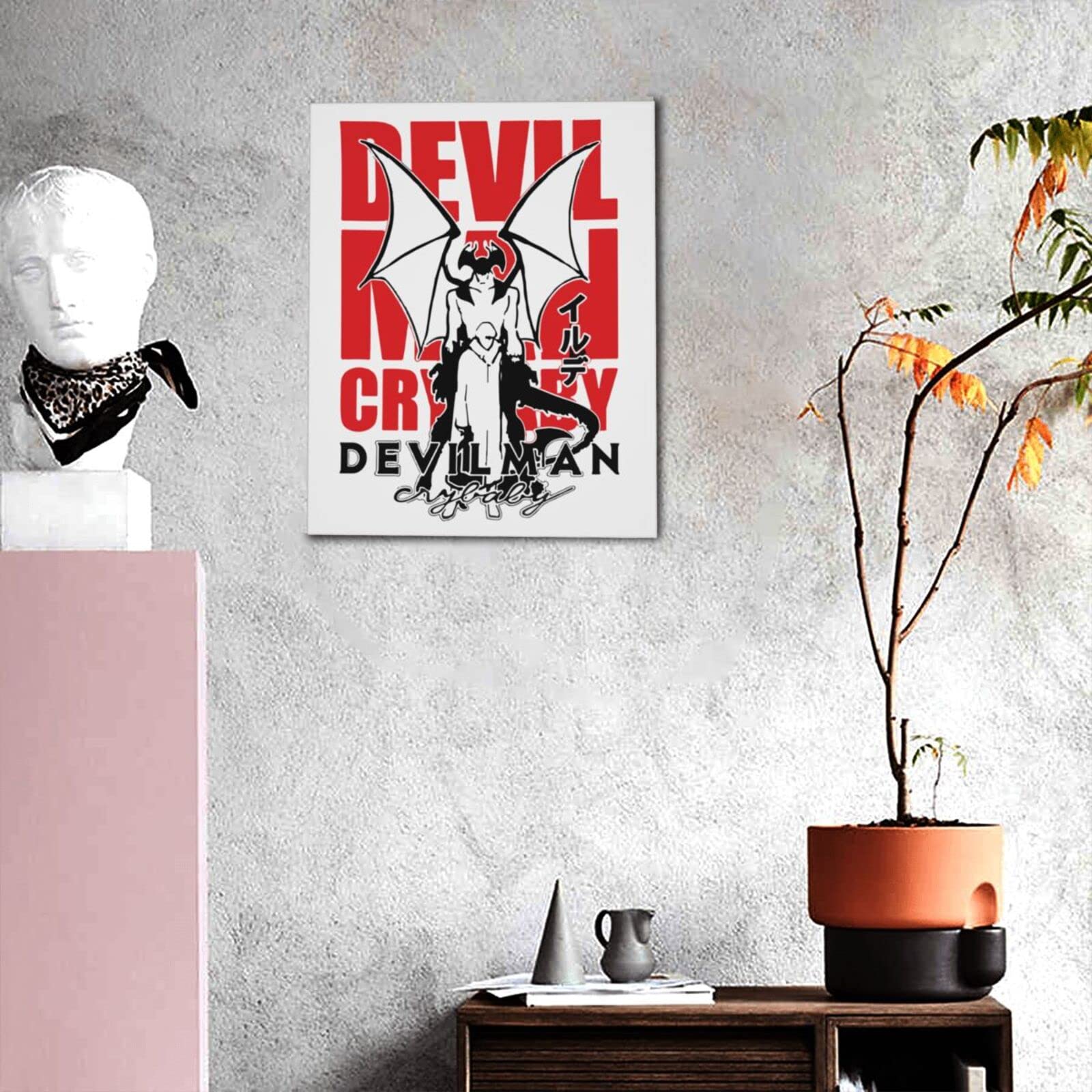 Amazon.co.jp: ポスター 装飾画 デビルマン クライベイビー アート